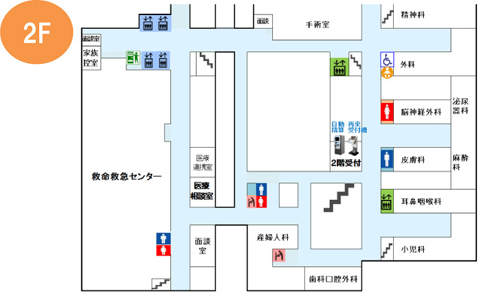 マップ2階