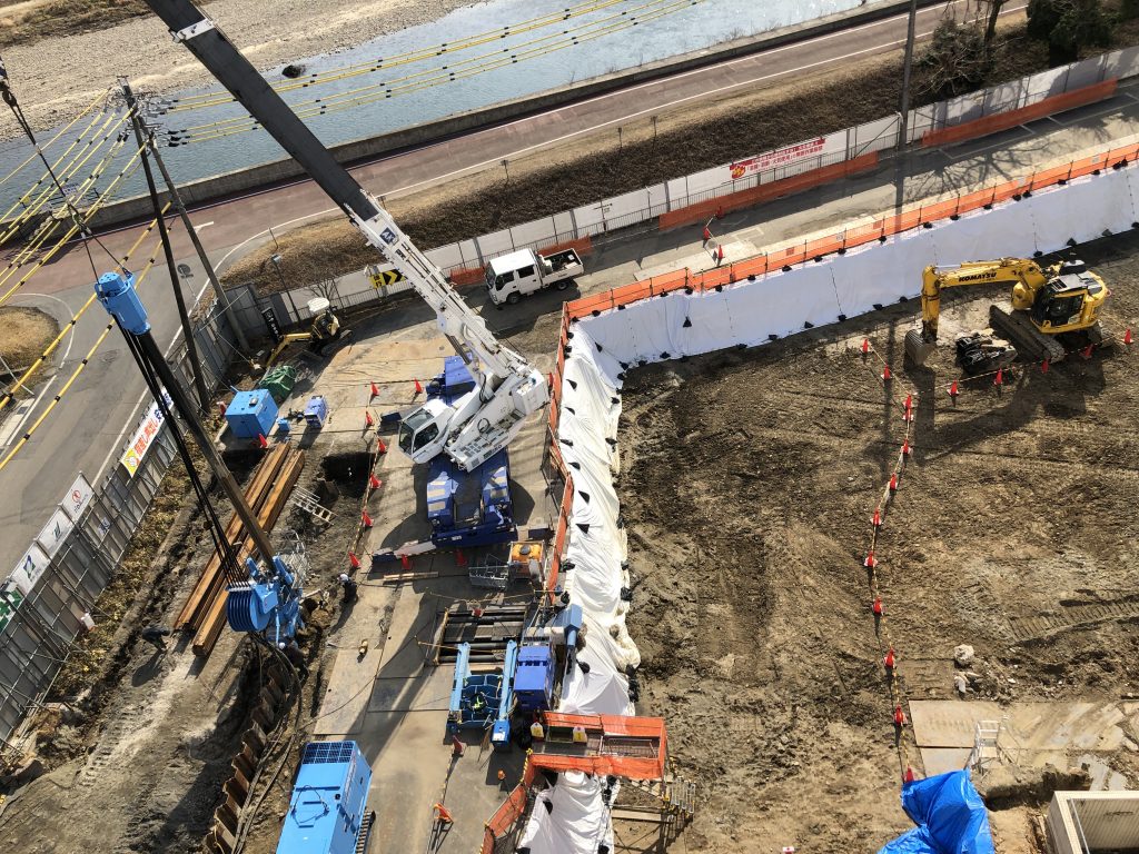 工事の進捗状況