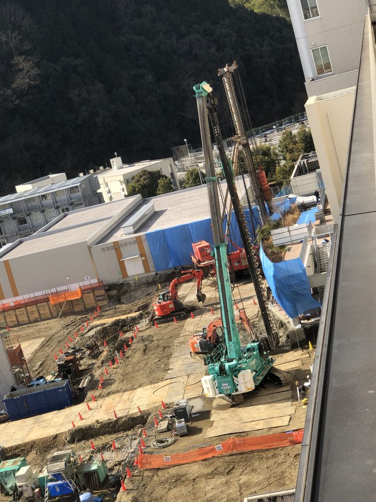 工事の進捗状況
