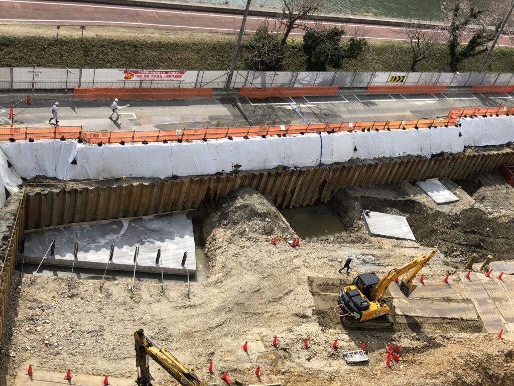 工事の進捗状況